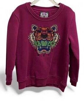 Kenzo Jungle Paris Magenta Sweatshirt